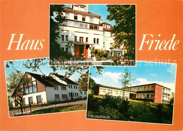 Bredenscheid Hattingen Haus Friede Hauptgebaeude Jugendhof Freizeitheim Kat Hattingen Ruhr Nr De20260 Oldthing Ansichtskarten Nordrhein Westfalen