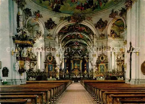 St Gallen SG Barock Kathedrale Inneres Kat. St Gallen