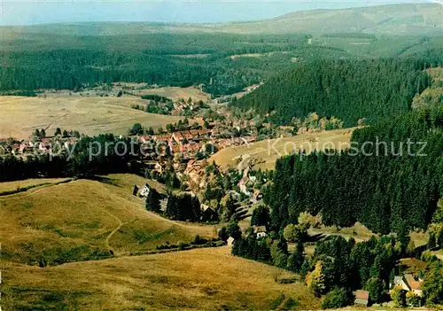 Altenau Harz Fliegeraufnahme Kat. Altenau