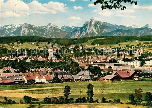 Kaufbeuren Allgaeuer Tiroler Hochgebirge  Kat. Kaufbeuren