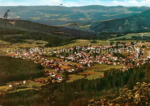 Bodenmais Blick von der Arberhochstrasse Kat. Bodenmais