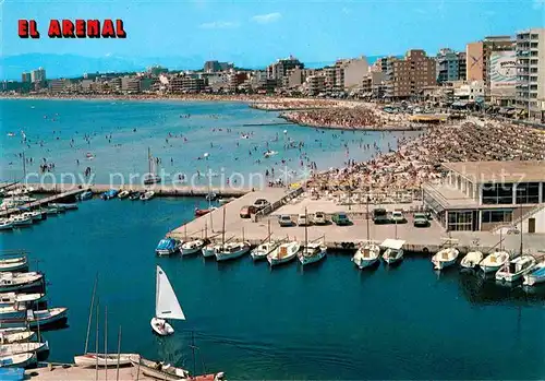 El Arenal Mallorca Bootshafen Strand Hotels Kat. S Arenal