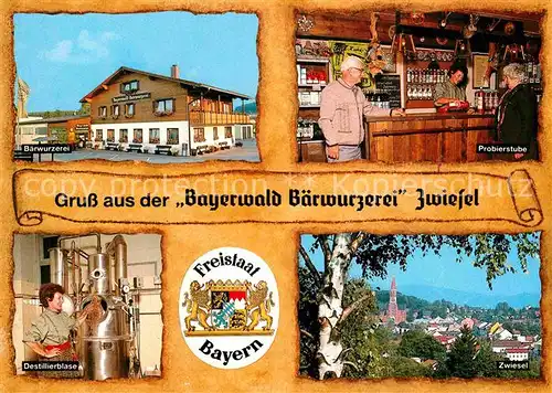 Zwiesel Niederbayern Bayerwald Baerwurzerei Hieke Kat. Zwiesel