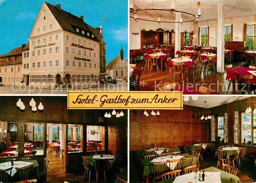 Ingolstadt Donau Hotel Gasthof zum Anker Kat. Ingolstadt
