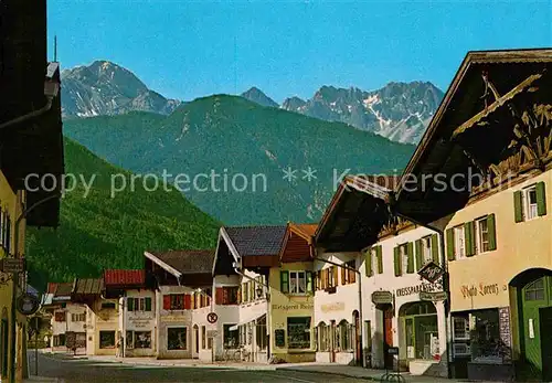 Mittenwald Karwendel Tirol Obermarkt  Kat. Schwaz