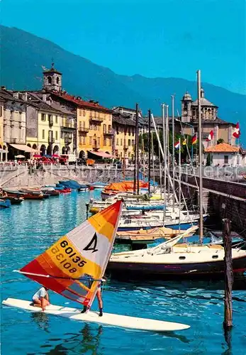 Cannobio Lago Maggiore Yachthafen Kat. Italien