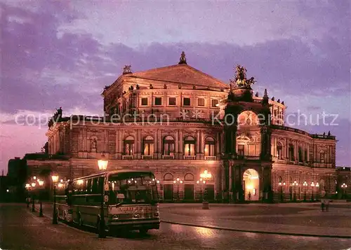 Dresden Opernhaus von Gottfried und Manfred Semper Kat. Dresden Elbe