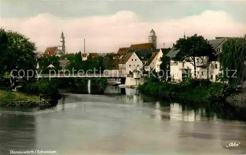 Donauwoerth Panorama Kat. Donauwoerth