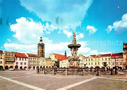 Ceske Budejovice Zizkovo namesti Kat. Budweis Ceske Budejovice