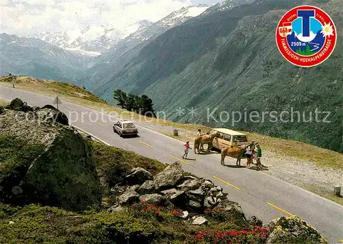 Timmelsjoch Hochalpenstrasse Panorama Kat. Oesterreich