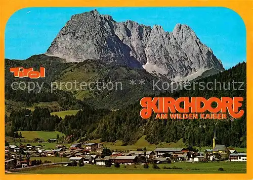 Kirchdorf Tirol am Wilden Kaiser Kat. Kirchdorf in Tirol Wilder Kaiser