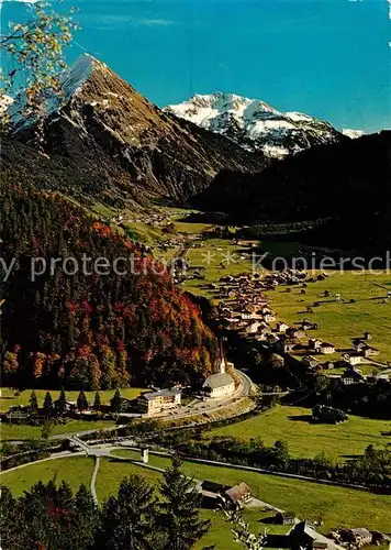 Au Bregenzerwald mit uentschen und Heiterberg Kat. Schoppernau