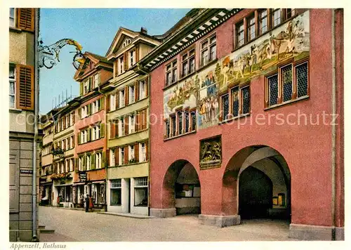 Appenzell IR Rathaus Kat. Appenzell