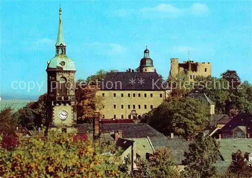 Frauenstein Brand Erbisdorf Schloss und Burgruine Kat. Brand Erbisdorf