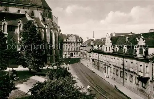 Augsburg Dom Stadtansicht Kat. Augsburg