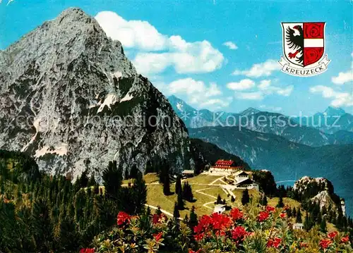 Kreuzeck mit Waxenstein Kat. Garmisch Partenkirchen