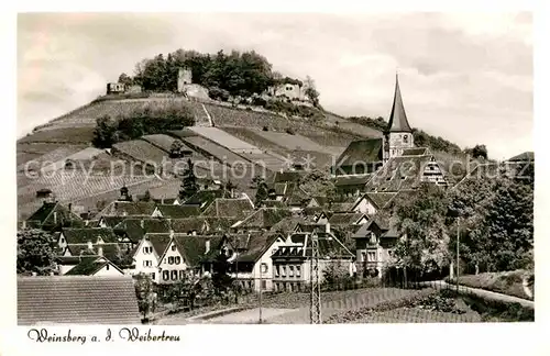 Weinsberg Weibertreu Kirche Burg Kat. Weinsberg