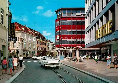 Loerrach Zentrum Hertie Kaufhaus fuer Alle  Kat. Loerrach