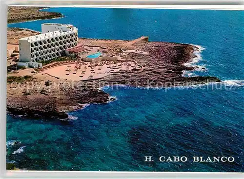 Colonia de San Jordi Hotel Cabo Blanco Pool Lobby Panorama Doppelkarte