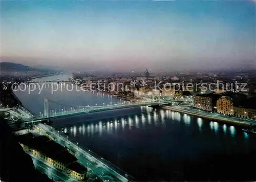 Budapest Donau Panorama Kat. Budapest