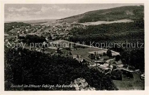 Jonsdorf Zittauer Gebirge Gondelfahrt Kat. Kurort Jonsdorf