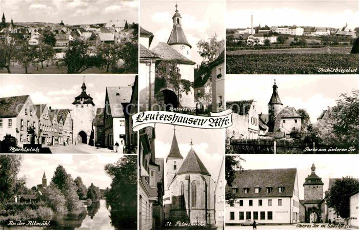 Leutershausen Mittelfranken Nr. we22510 oldthing Ansichtskarten Bayern