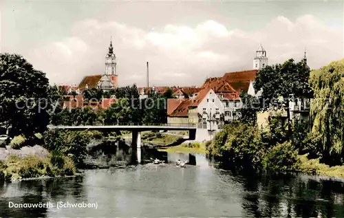 Donauwoerth Panorama Kat. Donauwoerth