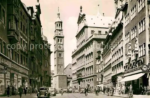 Augsburg Untere Maximilianstasse Perlach Rathaus  Kat. Augsburg