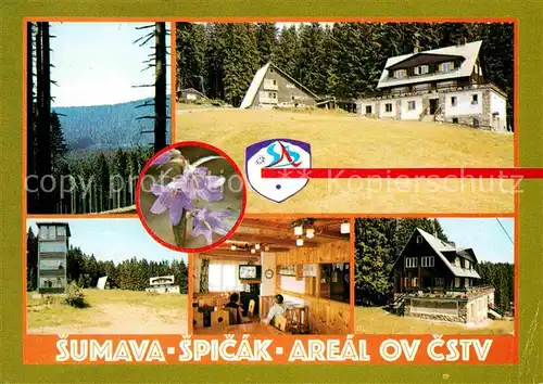 Sumava Boehmerwald Spicak Areal ov CSTV Kat. Tschechische Republik