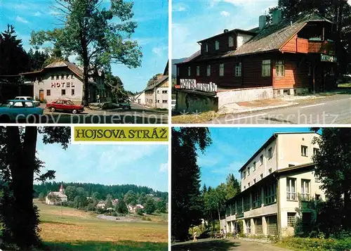 Hojsova Straz Vyznamne stredisko sumavske rekreace Ubytovani hotely Vyhlidka na Strazi a Bila Strz Kat. Eisenstrass Markt Eisenstein