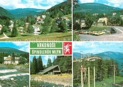 Spindleruv Mlyn Spindlermuehle Sport und Erholungszentrum im Riesengebirge Kat. Trutnov