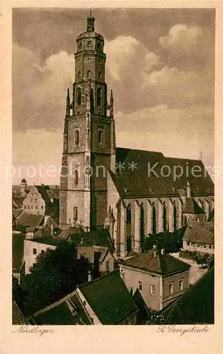 Noerdlingen Sankt Georgskirche Kat. Noerdlingen