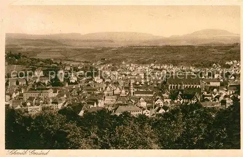 Schwaebisch Gmuend Panorama Kat. Schwaebisch Gmuend