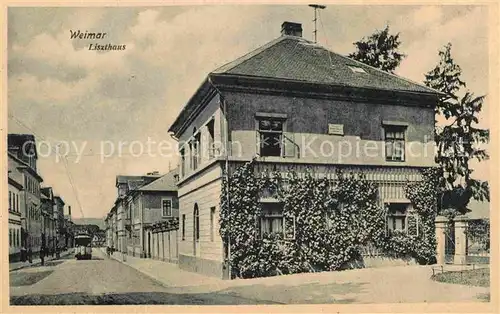 Weimar Thueringen Liszthaus Kat. Weimar