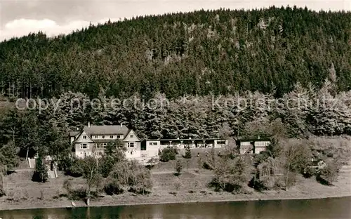 Edersee Jugendherberge Hohe Fahrt Kat. Edertal