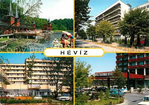 Heviz Schwimmbad Terrasse Hotel Thermal Heviz Kat. Ungarn