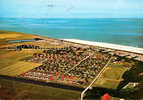 Neuharlingersiel Fliegeraufnahme Kat. Neuharlingersiel