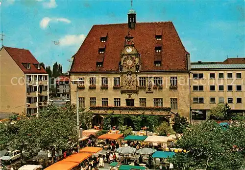 Heilbronn Neckar Rathaus Markt Kat. Heilbronn