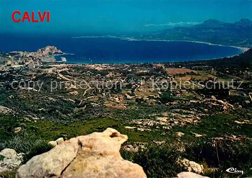 Calvi Vue generale du golfe Kat. Calvi