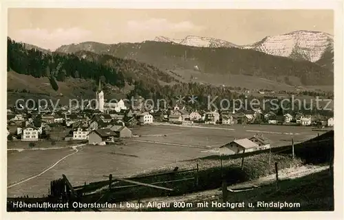 Oberstaufen Hochgrat Rindalphorn Kat. Oberstaufen