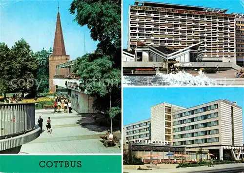 Cottbus HOG Am Stadttor Centrum Warenhaus Hotel Lausitz Kat. Cottbus