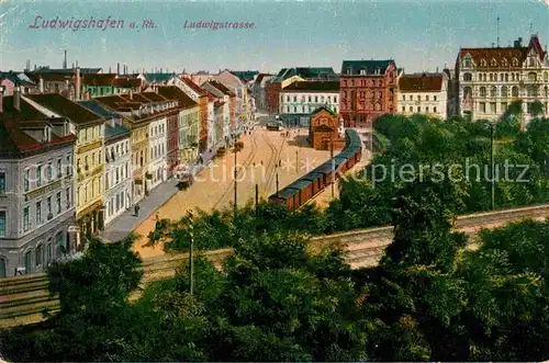 Ludwigshafen Rhein Ludwigstrasse Gueterbahnhof Kat. Ludwigshafen am Rhein