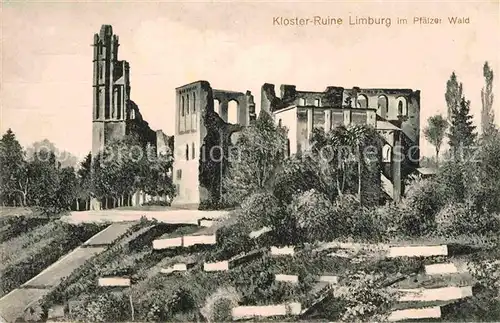 Duerkheim Bad Kloster Ruine Limburg  Kat. Bad Duerkheim