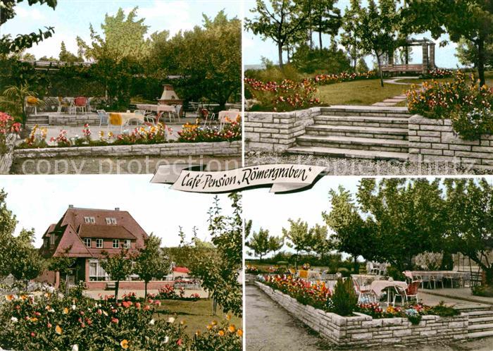 Geisselhardt Cafe Pension Roemergraben Kat. Mainhardt Nr. ke20462 ...