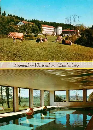 Lindenberg Allgaeu Eisenbahn Waisenhort Kat. Lindenberg i.Allgaeu