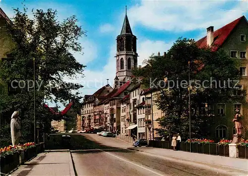 Rottweil Neckar Kirche Ortsansicht Denkmaeler Kat. Rottweil