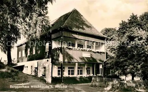 Kreischa Berggasthaus Wilischbaude  Kat. Kreischa Dresden