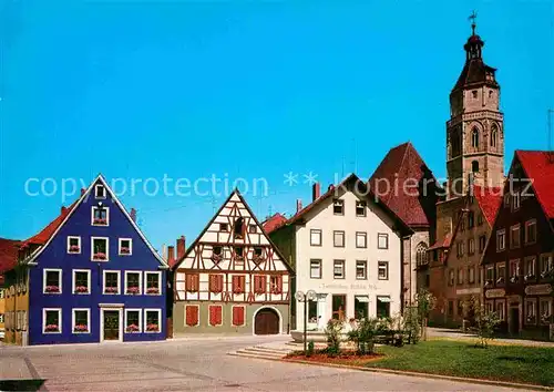 Weissenburg Bayern Hof Andreaskirche Kat. Weissenburg i.Bay.