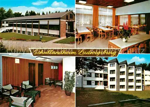 Waldbrunn Odenwald Schullandheim Ludwigsburg  Kat. Waldbrunn