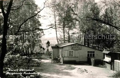 Wehrsdorf Sachsen Bergbaude Funkenburg Kat. Sohland Spree